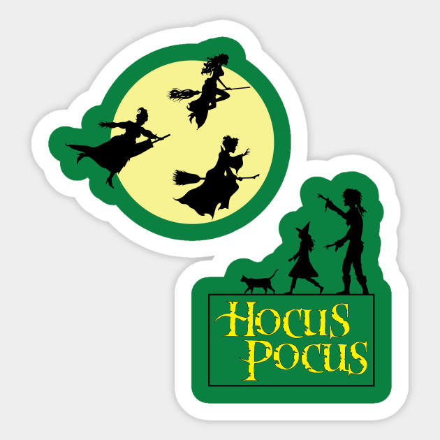 Sander Sisters We Fly! Sanderson Sisters Sticker TeePublic